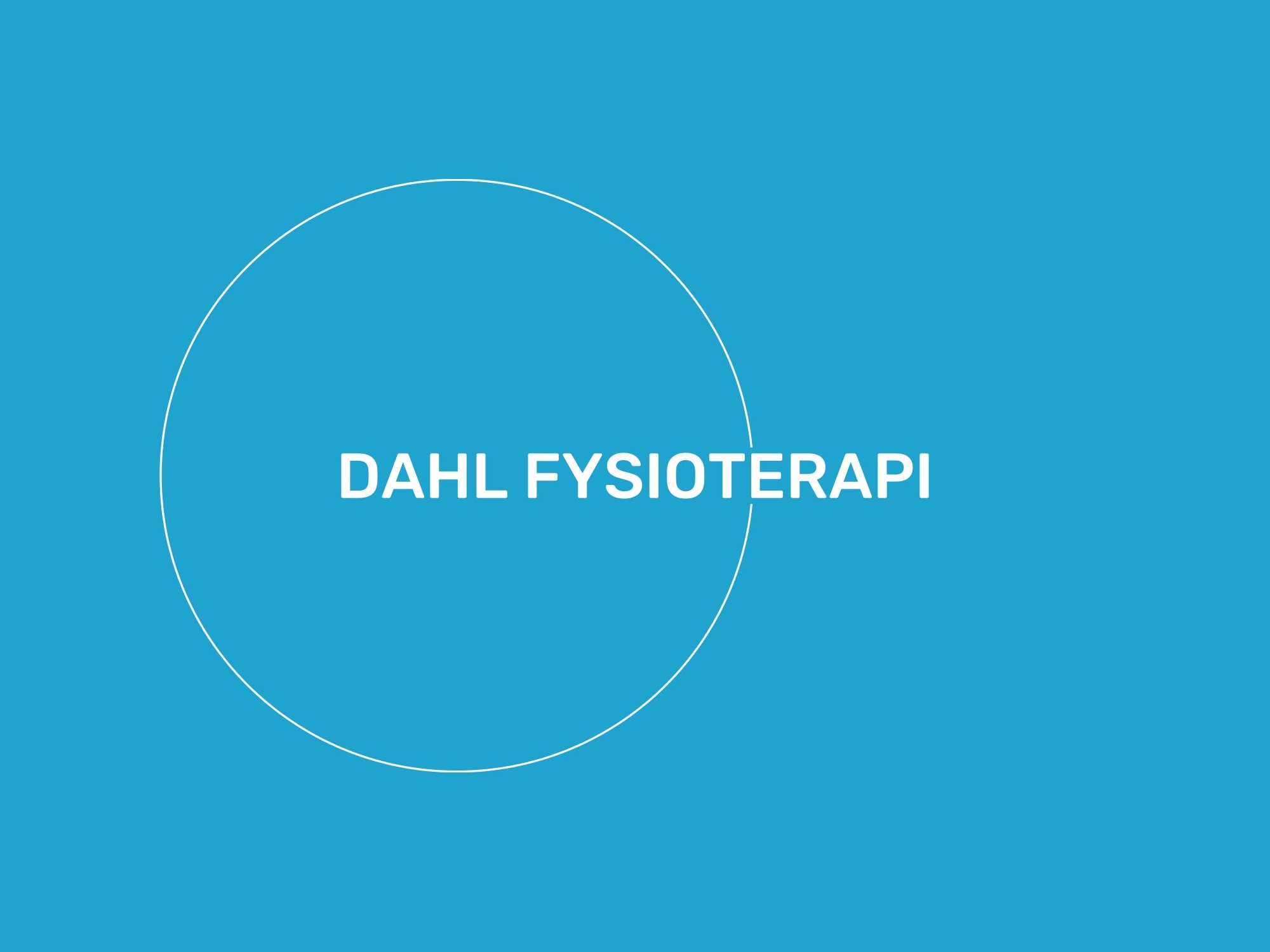 dahl fysioterapi